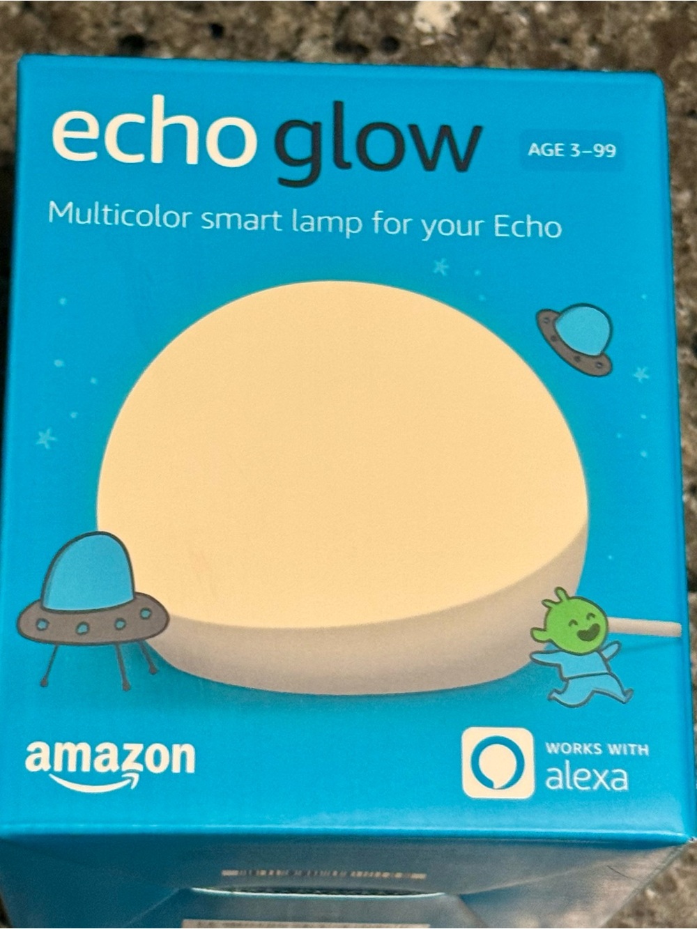 Amazon Echo Glow Multicolor Smart Lamp